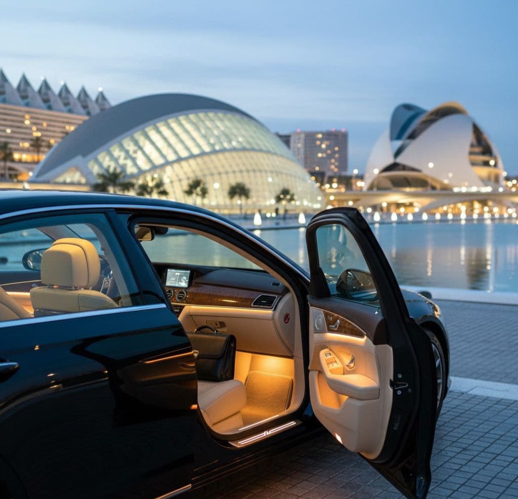 Car rental service background